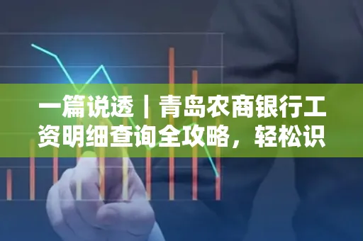一篇说透｜青岛农商银行工资明细查询全攻略，轻松识别真假流水